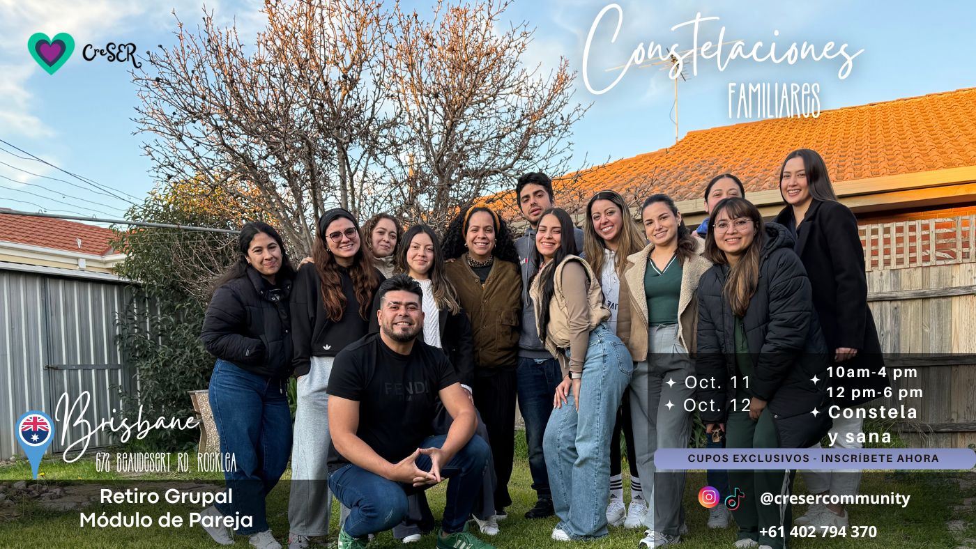 💞 Módulo de Pareja – Constelaciones Familiares en Brisbane 💞 Elige 1 ó 2 días
