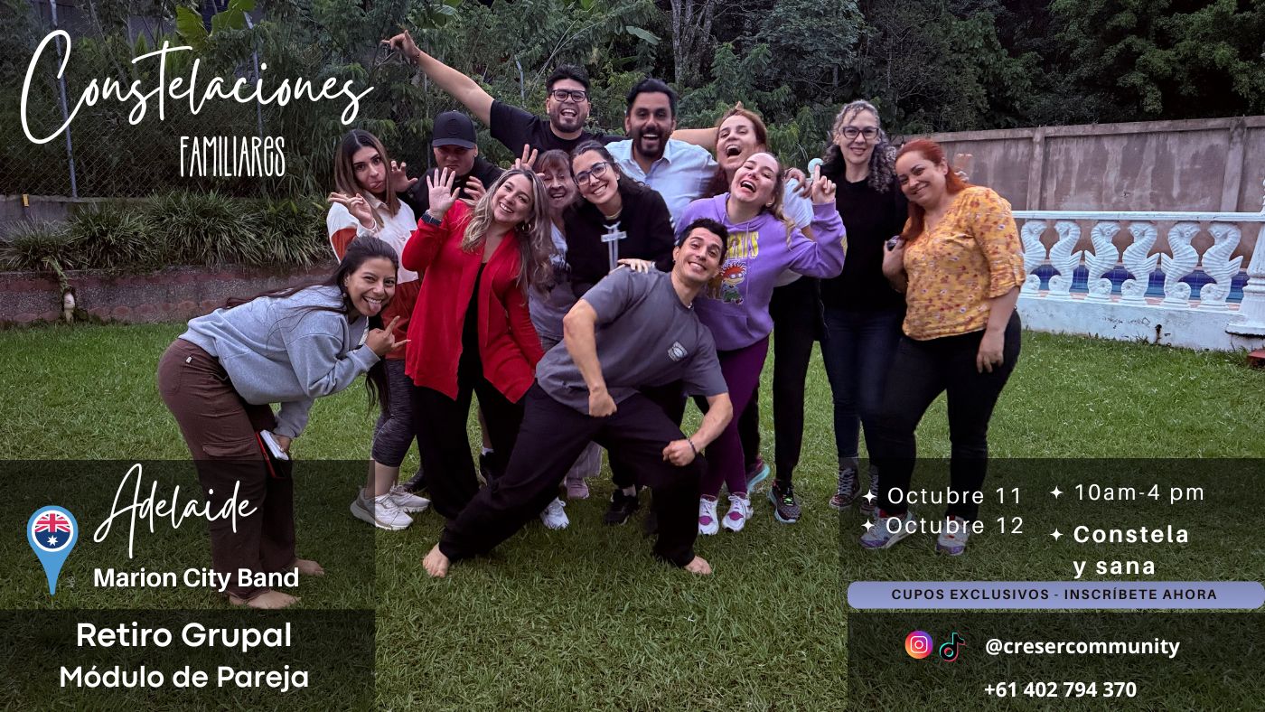 💞 Módulo de Pareja – Constelaciones Familiares en Adelaide 💞 Elige 1 ó 2 días